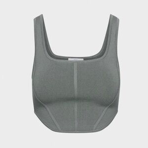 ARITZIA SCULPT KNIT BUSTIER
COLORS GREY or BLACK